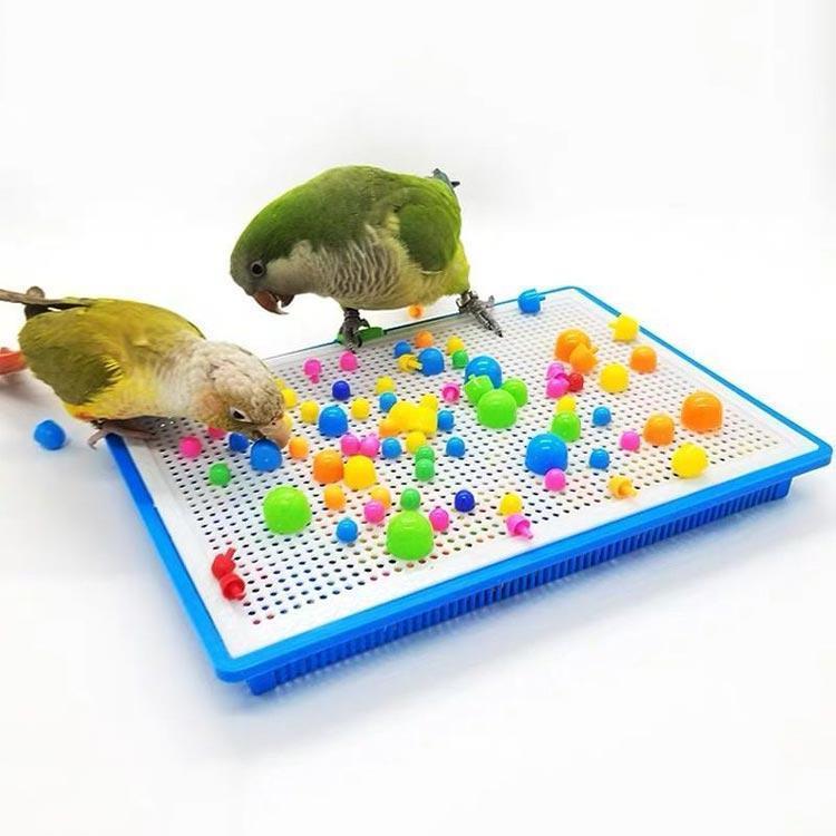 小鳥のおもちゃセット 鳥のおもちゃ 鳥用玩具 プラスチック オカメインコ インコ ...