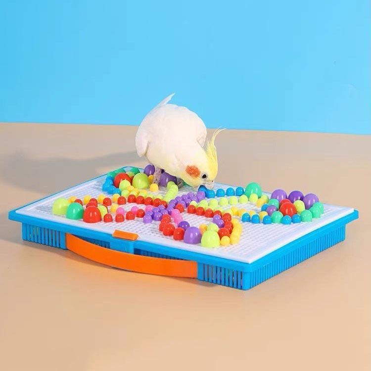 小鳥のおもちゃセット 鳥のおもちゃ 鳥用玩具 プラスチック オカメインコ インコ ...