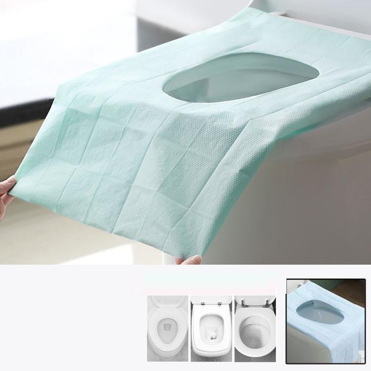 50枚 便座シート 使い捨て トイレシートカバー 抗菌 防災グッズ 便器 汚れ防止 清潔 介護 トイレパッド..