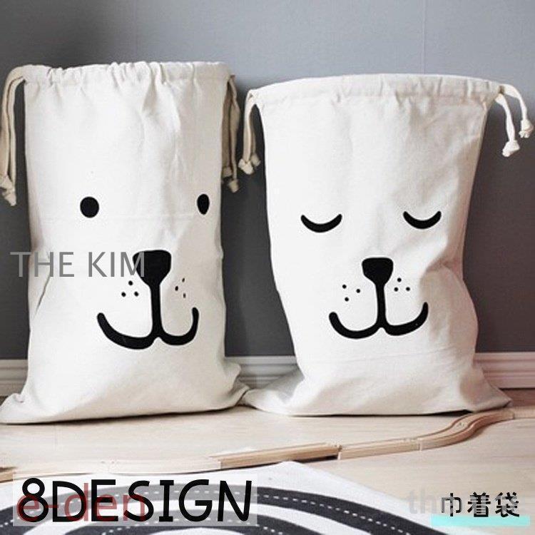 巾着袋 大サイズ 大容量 収納袋 体操服入れ 体操着袋 着替え入れ 衣類収納 おしゃれ かわいい アニマル..