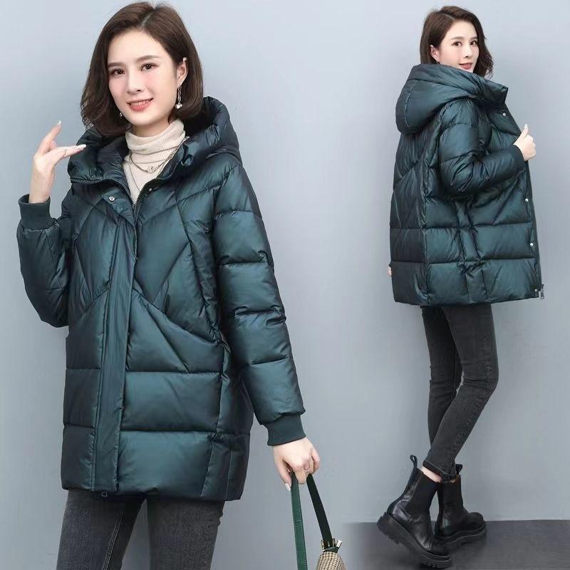 中綿コート レディース ダウンコート 冬服 防寒 ジャケット ロングコート フード付 羽織り アウター あったか 通勤 OL 暖かい 体型カバー ファッション老人の日