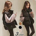 ベスト 中綿ダウンベスト レディース キルティングコート ベストジャケット 秋冬新作 40代 カジュアル ショット丈 オーバー アウター ゆったり 大きいサイズ