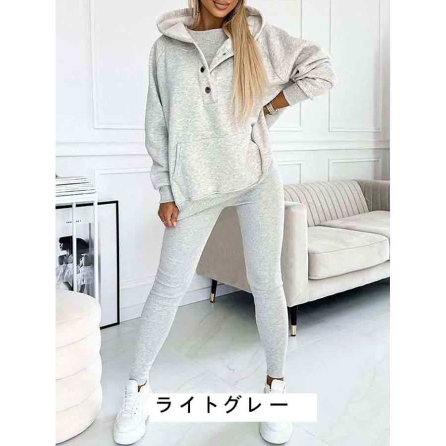 スウェット パーカー スウェットパンツ レディース セットアップ ジャージ 上下セ...