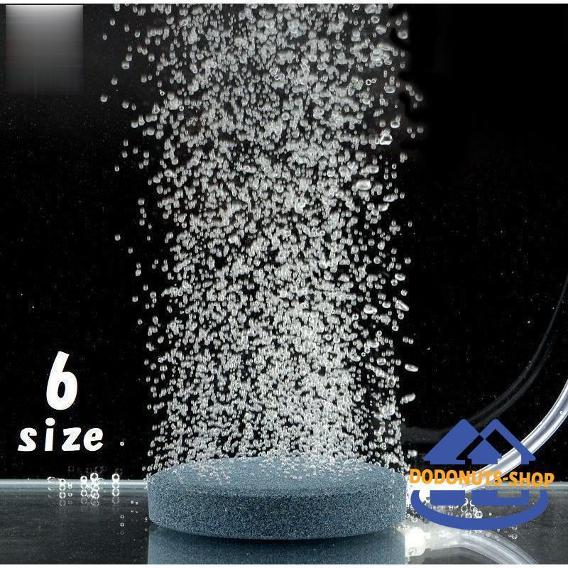 エアストーン 空気石 エアーポンプ 水槽用ポンプ エアレーション 気泡放出 酸素補給 気泡石 気泡盤 丸..