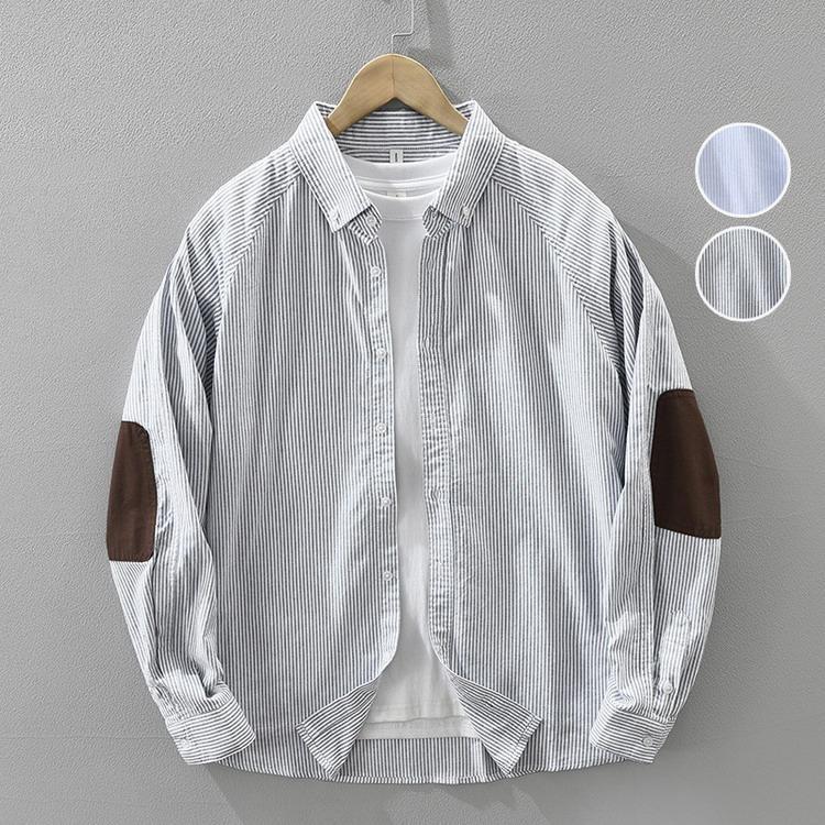 シャツ ストライプシャツ カジュアルシャツ 100%綿 トップス 長袖シャツ メンズ ファッション 春 夏 秋[素材]100%綿[原産国] 中国※イメージ画像にて着用していますtシャツや飾りなどは含みません。※画像の商品はサンプルです。実際の商品とは仕様?加工?サイズ?素材が若干異なる場合がございます。※製造工程の過程による、小さなほつれ、微小な縫製のずれなどの部分が、まれにございますが、不良品ではございません。ご了承ください。※ゴミの減量のため透明な袋包装です。ラッピング/プレゼント包装は対応致しておりません。※別店舗でも販売しておりますので、品切れとなる場合もございます。何卒ご了承ください。