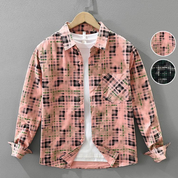 Tops - メンズ シャツ チェックシャツ カジュアルシャツ 秋服 秋物 トップス 長袖 ファッション 父の日父の日