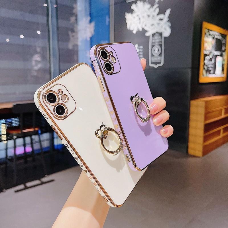 iPhoneケース iPhoneカバー スマホケース スマホカバー スマホリング付き スタンド...