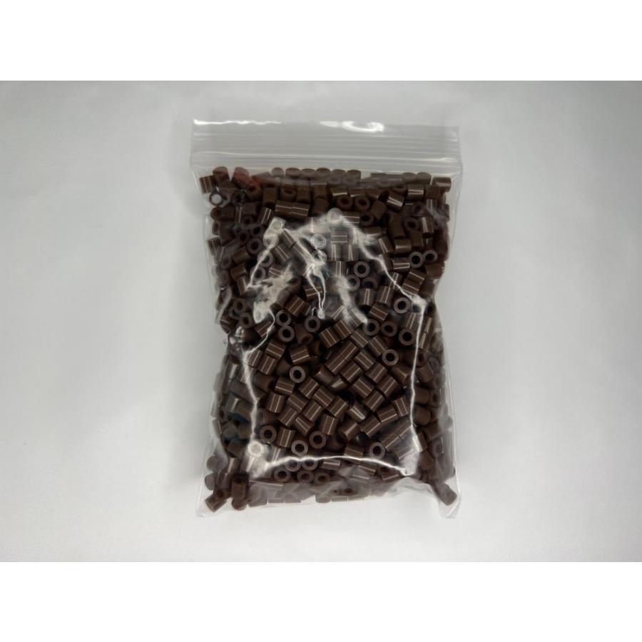 パワフル55ショップのアイロンビーズ 補充用 単色 5mm 約1000粒 おすすめ 茶色老人の日｜アングル2