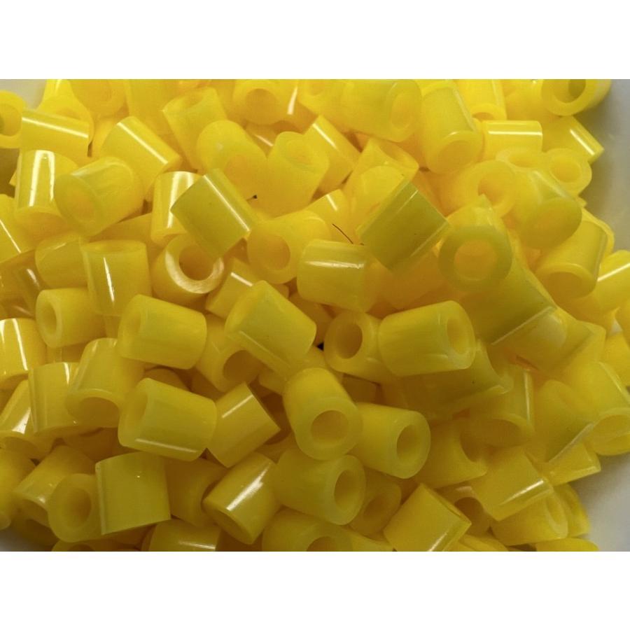 アイロンビーズ 補充用 単色 5mm 約1000粒 おすすめ 黄色