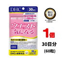 DHC ウエスト気になる 30日分 （60粒）×1 【機能性表示食品】| ディーエイチシー サプリメント エラグ酸 グルコマンナン インゲン豆 健康食品 粒タイプ 女性 男性 飲み合わせ ウエスト回り 肥満気味 体脂肪 血中中性脂肪 体重 サポート BMI値 健康食品 乳酸菌 生活習慣