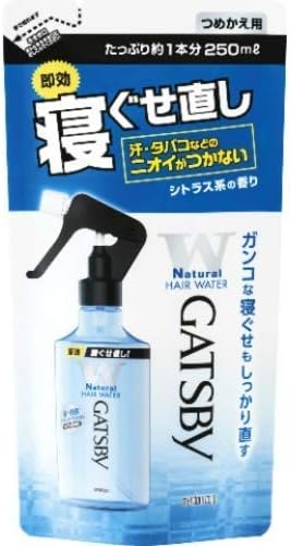 マンダム｜mandom ギャツビー 寝ぐせ直しウォーター つめかえ用 (250ml）