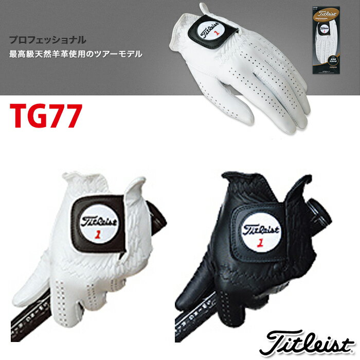 【あす楽】Titleist タイトリスト メンズ TG77 タイトリスト プロフェッショナル ゴルフグローブ