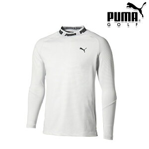 【SALE】プーマゴルフ 秋冬モデル メンズ puma golf タイトスリーブ モックネック ポロシャツ シャツ 930091 【20】
