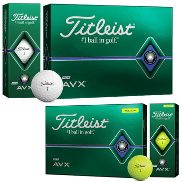 タイトリスト　AVX　ゴルフボール1ダース Titleist【20】1ダース（12個入） ゴルフ toursoft