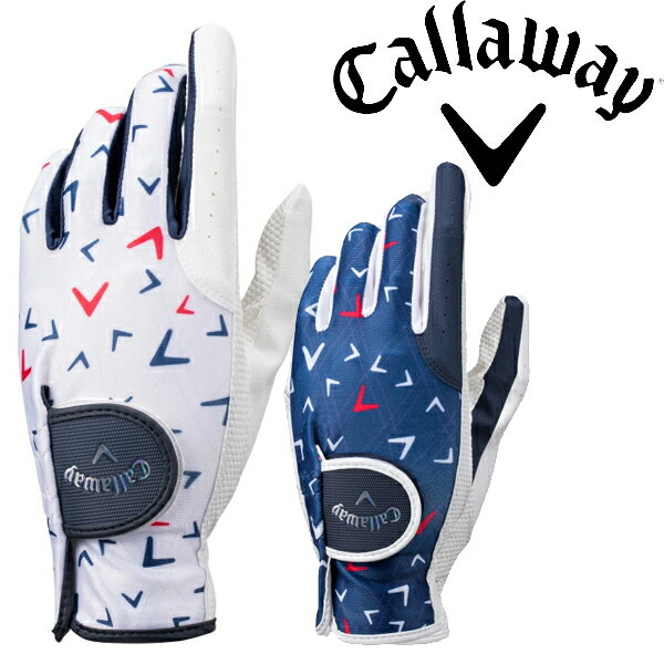 ★最大P10倍スタート★【2-3点一緒に購入で最大P10倍！※要エントリー】Callaway(キャロウェイ)日本正規品 Chev Dual Glove Women's 21 JM (シェブ デュアル グローブ ウィメンズ 21 JM) レディス ゴルフグローブ(両手用) 【21】【あす楽対応】