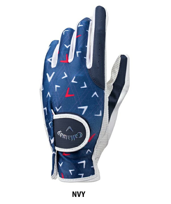 Callaway(キャロウェイ)日本正規品 Chev Dual Glove Women's 21 JM (シェブ デュアル グローブ ウィメンズ 21 JM) レディス ゴルフグローブ(両手用) 【21】【あす楽対応】