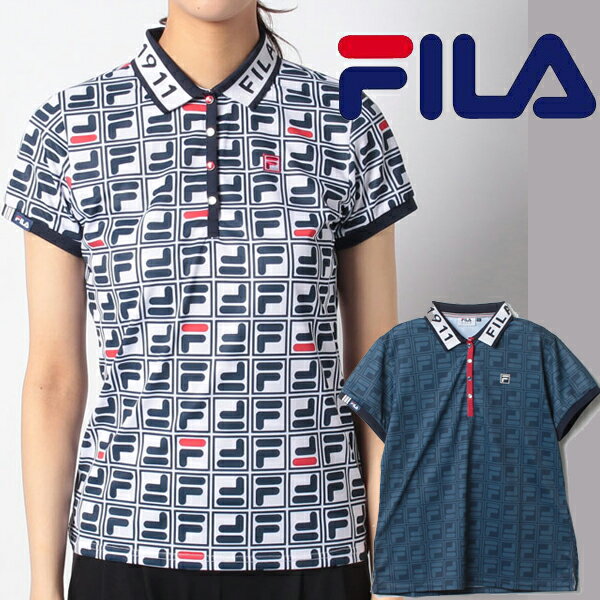 フィラ ポロシャツ レディース フィラ ゴルフ 春夏モデル レディース 半袖ポロシャツ 750-605 FILA GOLF【20】セール 特価 ゴルフウエア 春 夏