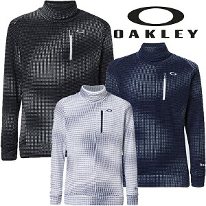 オークリー 2021年秋冬モデル メンズ FOA402866 ハイネック長袖シャツ 66V__M OAKLEY【21】ゴルフウエア 秋 冬