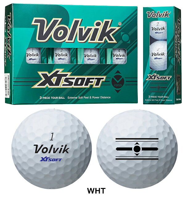 Volvik XT SOFT ボルビック ゴルフボール 1ダース【21】