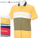 【50%OFF】TOMMY HILFIGER GOLF 春夏モデル トミーヒルフィガー 半袖シャツ メンズ THMA935【19】 ゴルフウエア メンズ 春夏