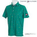 【50%OFF】TOMMY HILFIGERトミーヒルフィガー 半袖 ポロシャツ メンズ THMA845 春夏モデル 【18】 M L LL XL サイズ ゴルフ ゴルフウエア メンズ 春夏