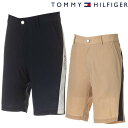 トミーヒルフィガー 春夏モデル メンズ サイド切替 ベーシック ショートパンツ THMA231 TOMMY HILFIGER【22】