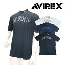 アヴィレックス 春夏モデル メンズ AVIREX ハイネック プルオーバー Tシャツ ノーズアート AX22SSWEAR bb103w 【22】