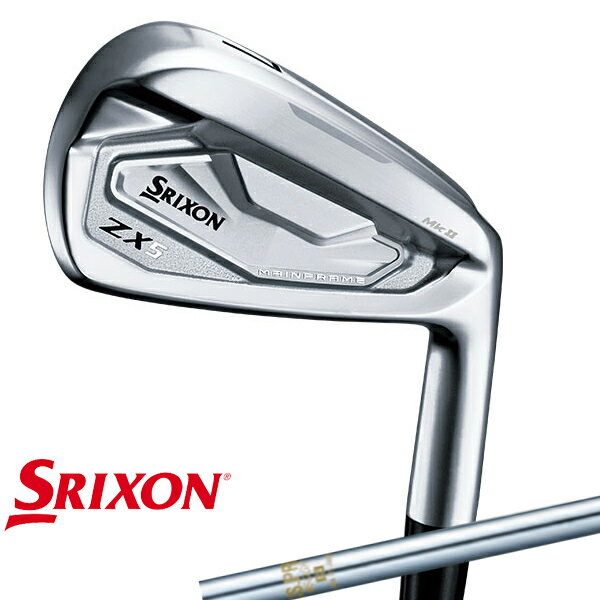 ダンロップ スリクソン メンズ ZX5 Mk-II アイアンセット 5本セット（＃6～9 PW） NS PRO 850 GH スチールシャフト SRIXON スリクソン zx5 mk2 アイアンセット ★NIPPON SHAFT（日本シャフト）【22】