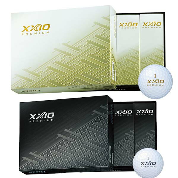 ダンロップ ゼクシオ プレミアム XXIO PREMIUM ゴルフボール 1ダース【22】