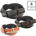 ランバン スポール メンズバイカラーベルト(30mm巾) VMU0624A5【22】LANVIN ランバンスポール