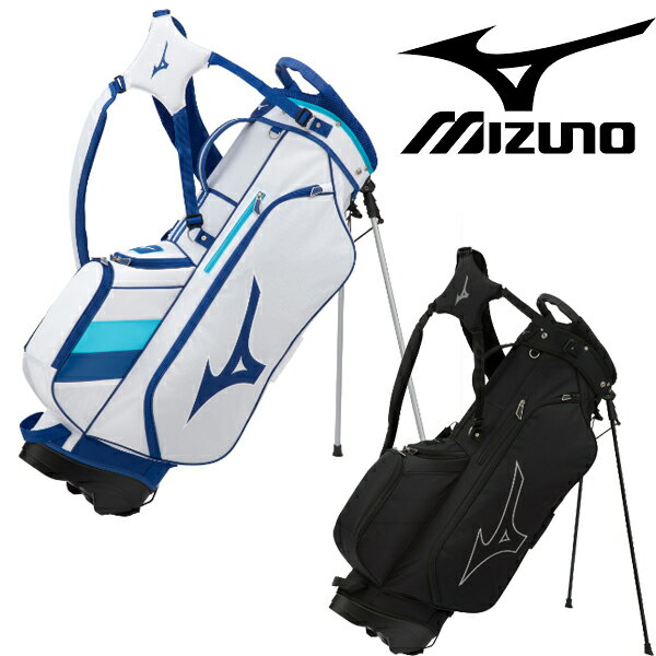 【特価】ミズノ メンズ Tour Stand キャディーバッグ 約2.5kg 9.5型(77cm) 47インチ対応 4分割 5LJC2225 MIZUNO キャディバッグ ツアースタンド キャディーバッグ【22】