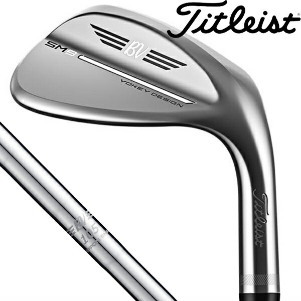 【58-62度】タイトリスト メンズ ウェッジ SM9 ツアークロム BV105 スチールシャフト【22】Titleist