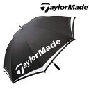 テーラーメイド メンズ TM シングルキャノピーアンブレラ 60 LNQ94【22】 taylormade 雨傘