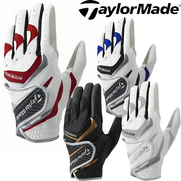 テーラーメイド メンズ インタークロス 5.0 ゴルフグローブ 左手用 TD302【22】taylormade 左手装着用 TD302