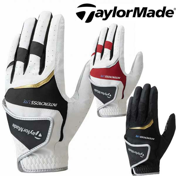 テーラーメイド メンズ インタークロスライト ゴルフグローブ 左手用 TD306【22】taylormade 左手装着用