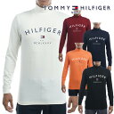 トミーヒルフィガー 秋冬モデル メンズ ヒルフィガーロゴ ハイネック 長袖シャツ THMA282 【22】TOMMY HILFIGER