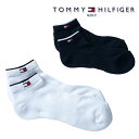 トミーヒルフィガー メンズ ショートソックス THMB1F1F 【22】TOMMY HILFIGER