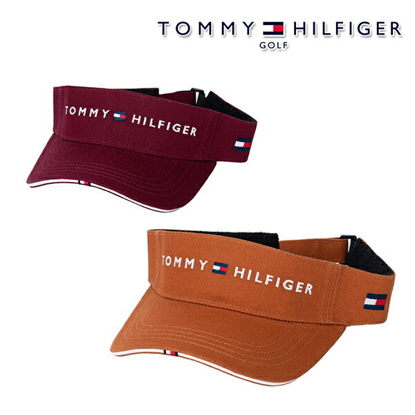 トミーヒルフィガー ユニセックス ロゴ バイザー THMB90FF TOMMY HILFIGER