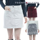 トミーヒルフィガー 秋冬モデル レディース 千鳥チェック柄 スカート THLA264 【22】TOMMY HILFIGER