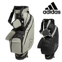 アディダスゴルフ 2023年春夏モデル メンズ ライトウェイト バーサタイル スタンド キャディーバッグ NMH85 adidas golf キャディバッグ ゴルフバッグ【23】