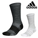 アディダスゴルフ メンズ クルー丈 ウール ウォーム ソックス DKL37 adidas golf 【23】