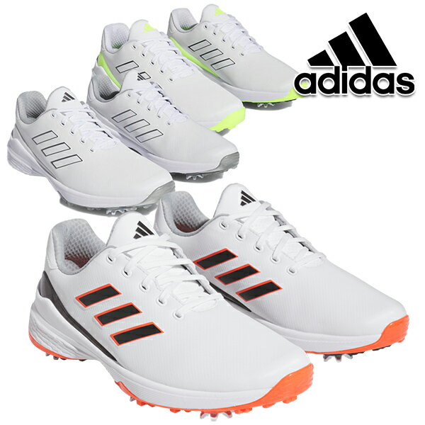 アディダスゴルフ メンズ ZG23 ゼッドジー23 シューレース スパイク ゴルフシューズ LIR48 adidas golf 【23】