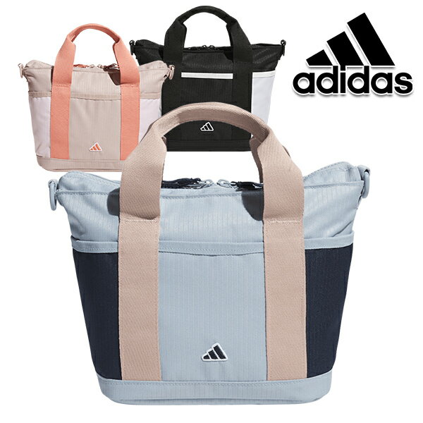 アディダスゴルフ 2023年秋冬モデル レディース 軽量 カラーブロック ラウンドトートバッグ MMS70 adidas golf 【23】のサムネイル