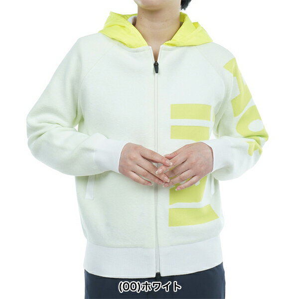 【特価】アドミラル ゴルフ 秋冬モデル レディース BIGロゴZIP 裏地付フードセーター ADLA367 Admiral GOLF【23】