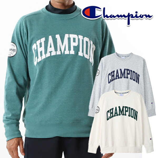チャンピオン ゴルフ 2023年春夏モデル メンズ クルーネック スウェット C3-XG001 Champion【23】