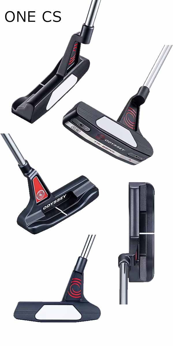 ★期間限定★【全品対象！エントリーでポイント3倍♪】オデッセイ メンズ トライビーム TRI-BEAM パター ストロークラボシャフト ODYSSEY Pistol ブルー/ブラック グリップ ODYSSEY ゴルフ パター【23】