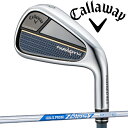 キャロウェイゴルフ メンズ パラダイム アイアン 5本組(6-9 PW) NS PRO ZELOS 7 スチールシャフト Callaway Golf PARADYM 日本正規品 アイアン セット【23】