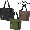 キャロウェイゴルフ メンズ SPL-I TOTE BLK FW 23 JM トートバッグ callaway golf 【23】