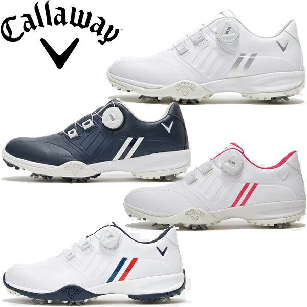 【残り23cm】キャロウェイ アパレル レディース CALLAWAY AERO SPORT BOA WM スパイク ダイヤル ゴルフシューズ C22996210【22】Callaway Golf その1
