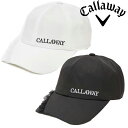 キャロウェイ アパレル レディース 刺繍ロゴ キャップ C23291204 Callaway【23】